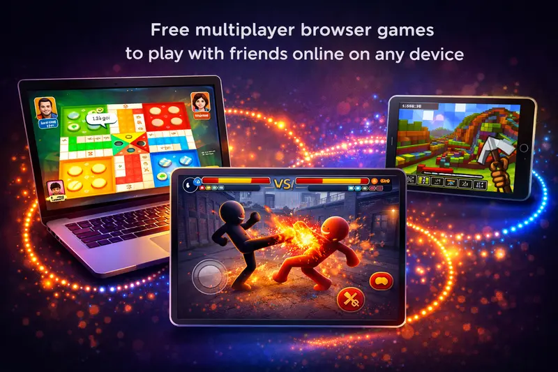 Free multiplayer browser games to play with friends online on any device