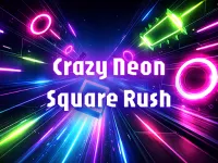Crazy Neon Square Rush image