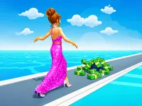 Girl Money Rush Game image